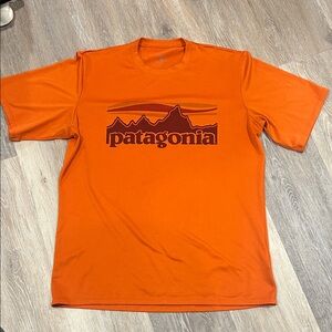 Patagonia Men's Vibrant Orange Tee